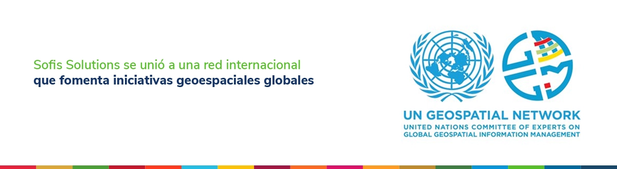 Logotipos de Naciones Unidas y la Red del Sector Privado del Comité de Expertos de las Naciones Unidas sobre la Gestión Global de la Información Geoespacial